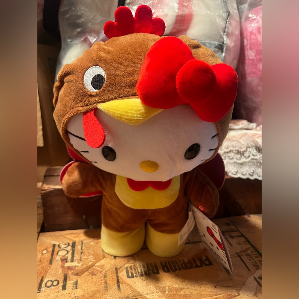 Hello Kitty turkey side stepper NWT